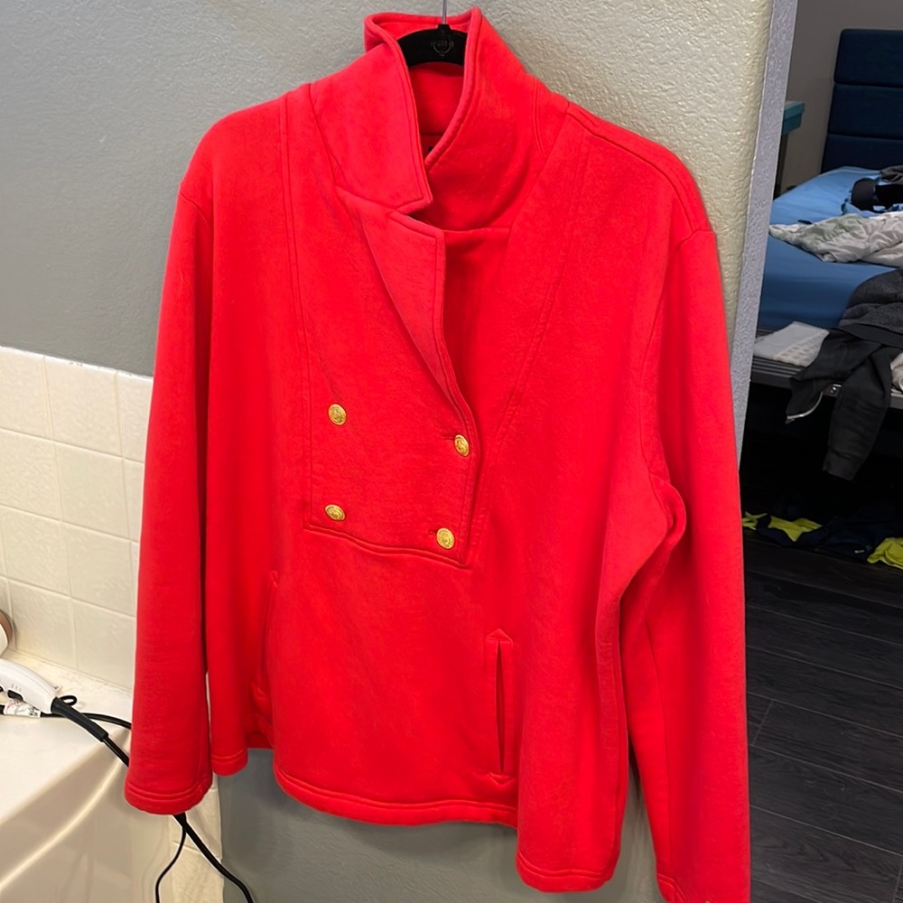 Tommy Hilfiger Blood Orange pullover Jacket